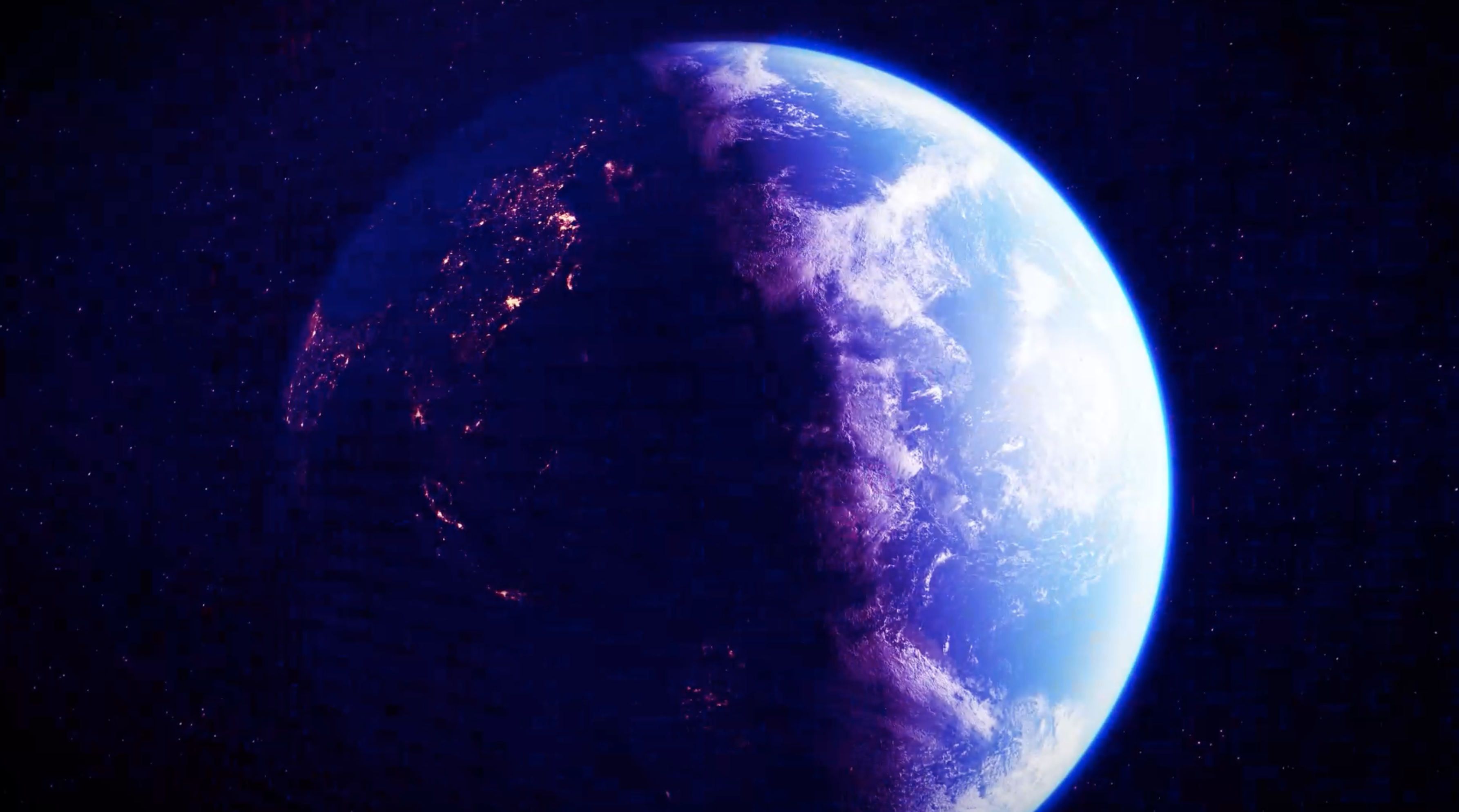 earth from space