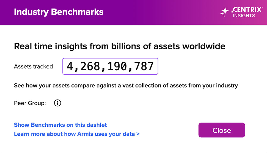 real time insights from billions of assets worldwide