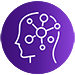 purple circle white product icon - ew