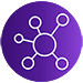 purple circle white product icon - vipr pro